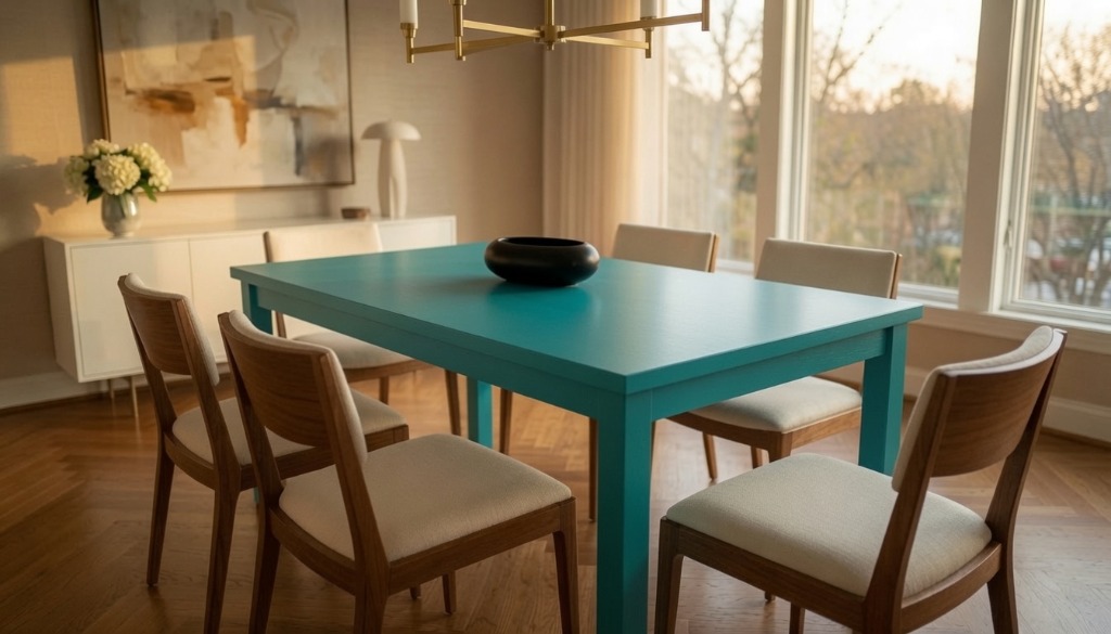 Real Wooden Dining Table